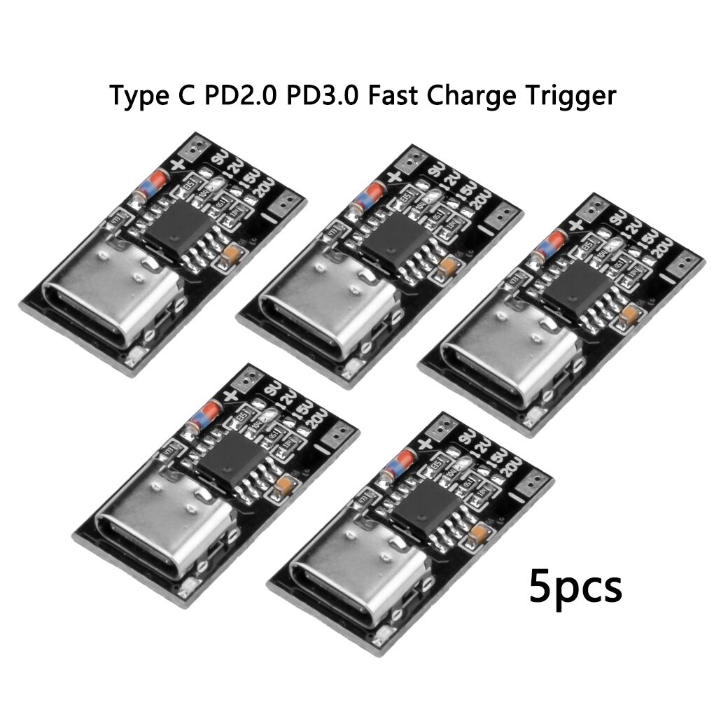 Co Detector Plug - 5pcs ประเภท C PD2.0 PD3.0 FAST