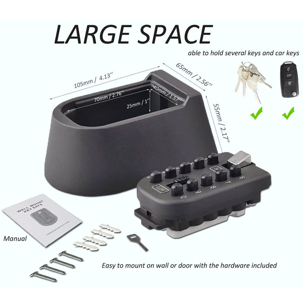 กล่องล็อคกุญแจติดผนัง แบบกดปุ่ - Lockbox Key Secure บทวิจารณ์และราคา