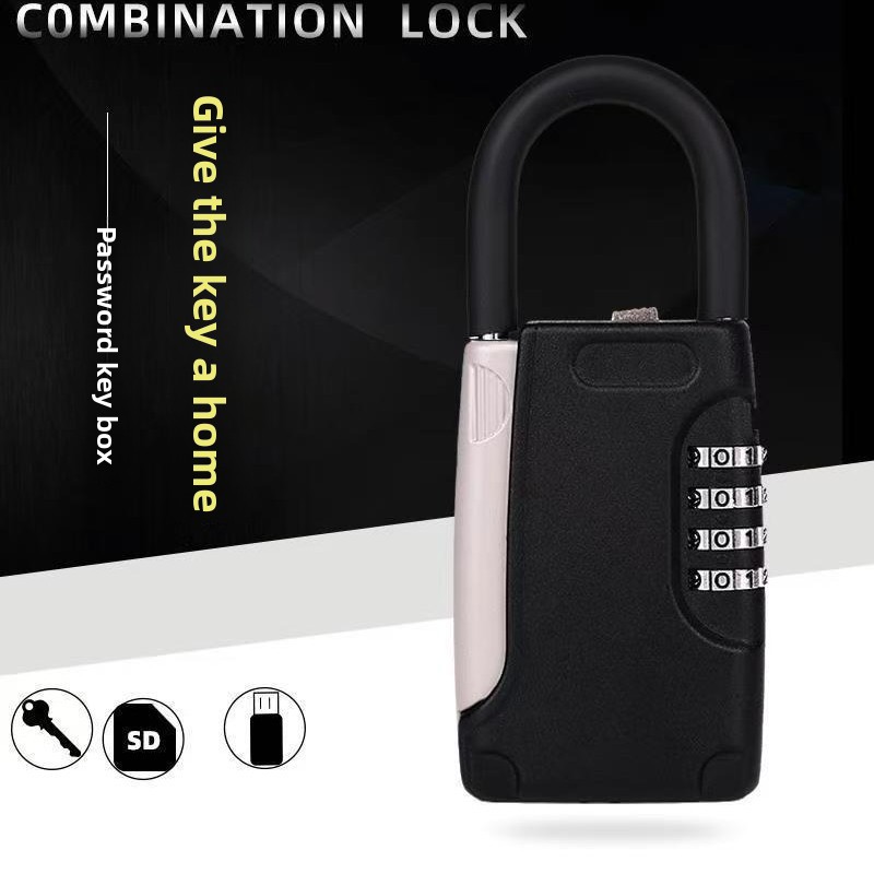 กล่องล็อครหัสผ่านขนาดเล็กแบบไม - Lockbox Key Secure บทวิจารณ์และราคา