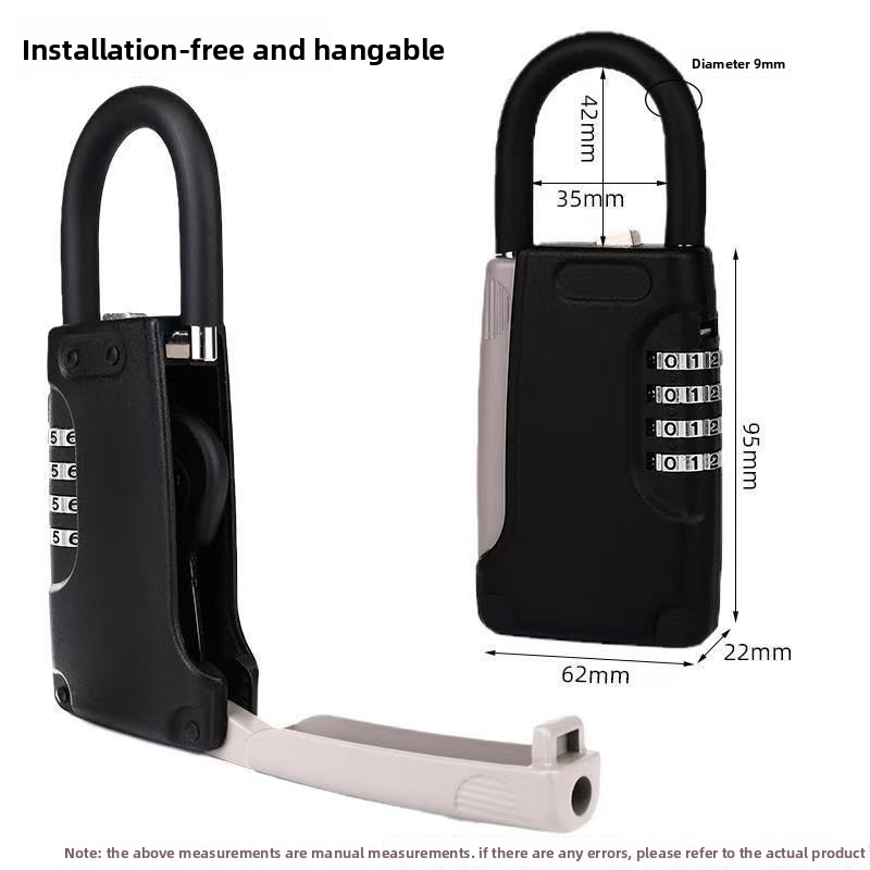 กล่องล็อครหัสผ่านขนาดเล็กแบบไม - Lockbox Key Secure บทวิจารณ์และราคา
