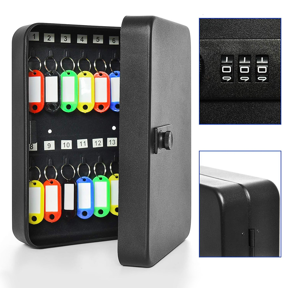 กล่องล็อคกุญแจ20ช่องมีตะขอกุญแ - Lockbox Key Secure บทวิจารณ์และราคา