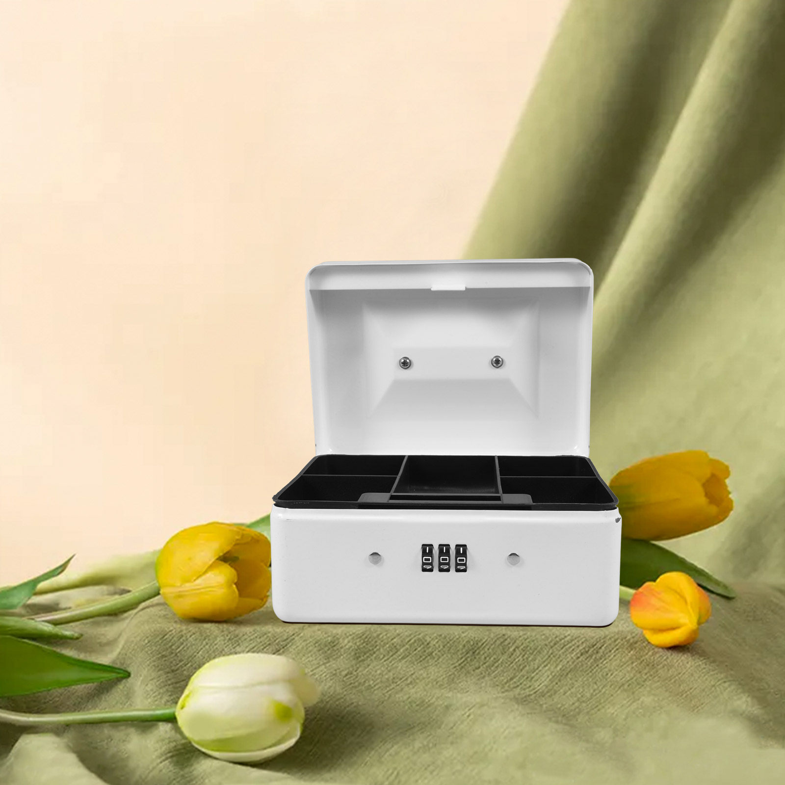 กล่องเก็บเงินเหล็กพร้อมกุญแจล็ - Lockbox Key Secure บทวิจารณ์และราคา