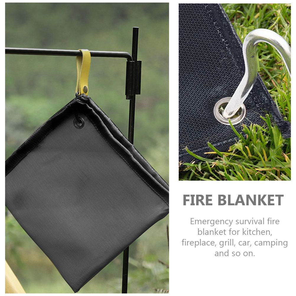 ผ้าห่มกันไฟ ไฟเบอร์กลาส ทนความ - Fire Blanket Kitchen บทวิจารณ์และราคา