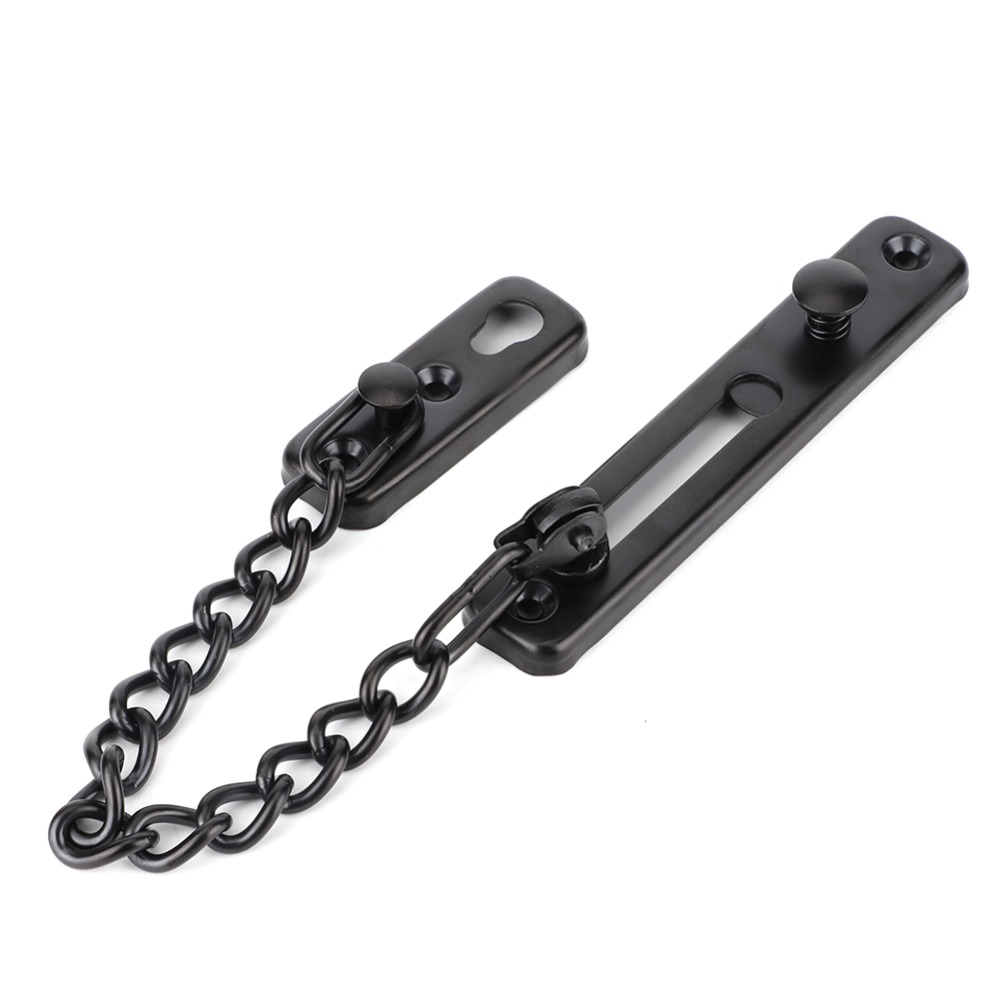 โซ่ล็อคประตูสแตนเลส สีดำ สีเงิ - Security Chain Door บทวิจารณ์และราคา