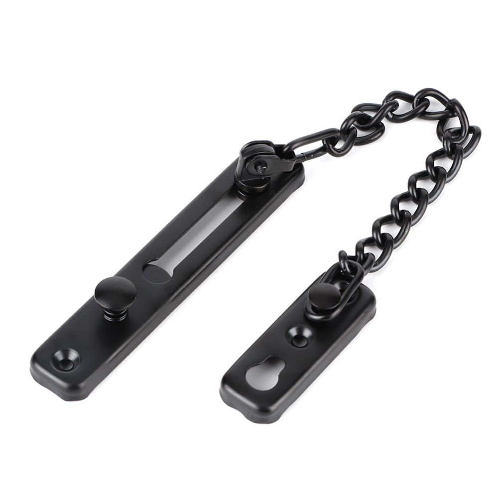 โซ่ล็อคประตูสแตนเลส สีดำ สีเงิ - Security Chain Door บทวิจารณ์และราคา