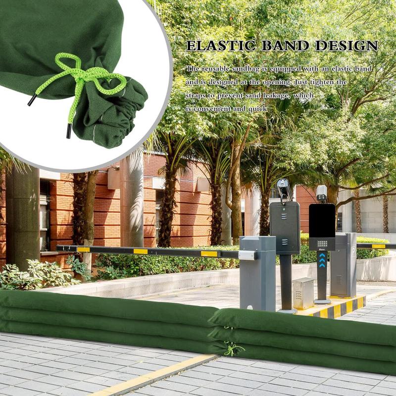 กระสอบทรายกั้นน้ำแบบหนาพิเศษ ใ - Flood Barrier Bag บทวิจารณ์และราคา