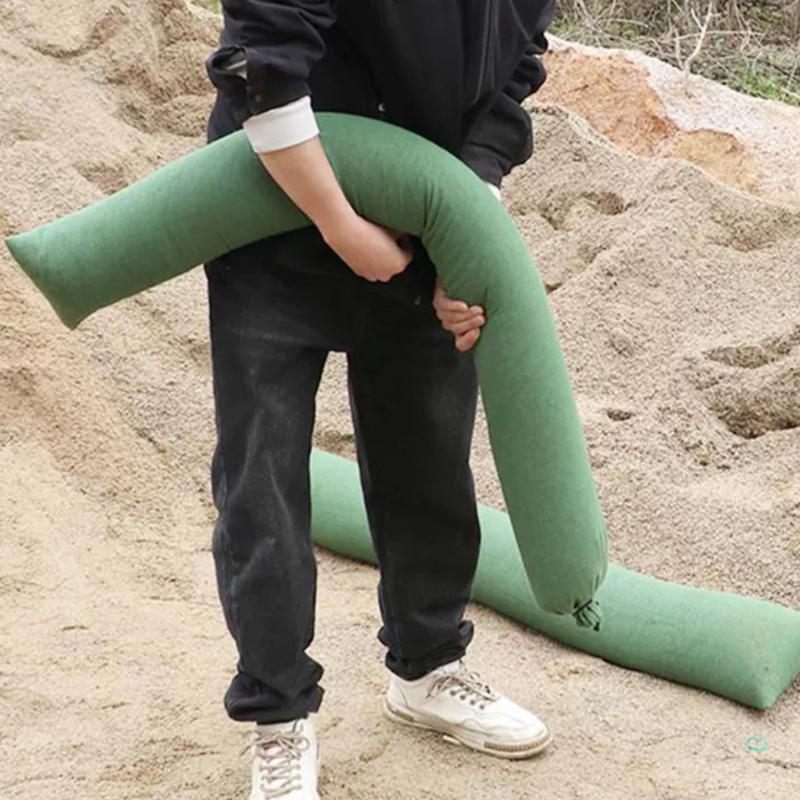 กระสอบทรายกั้นน้ำแบบหนาพิเศษ ใ - Flood Barrier Bag บทวิจารณ์และราคา