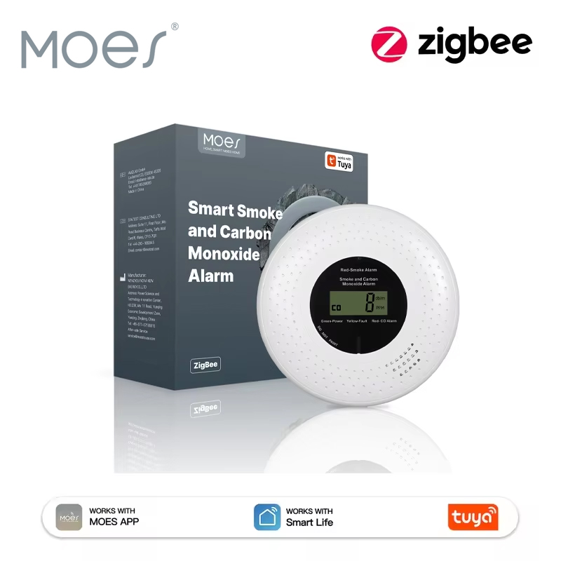 MOES Tuya ZigBee เครื่องตรวจจั - Co Detector Plug บทวิจารณ์และราคา